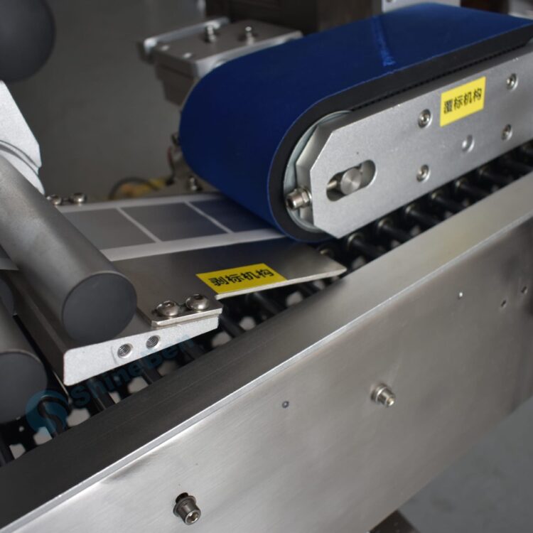Label peeling and labeling system