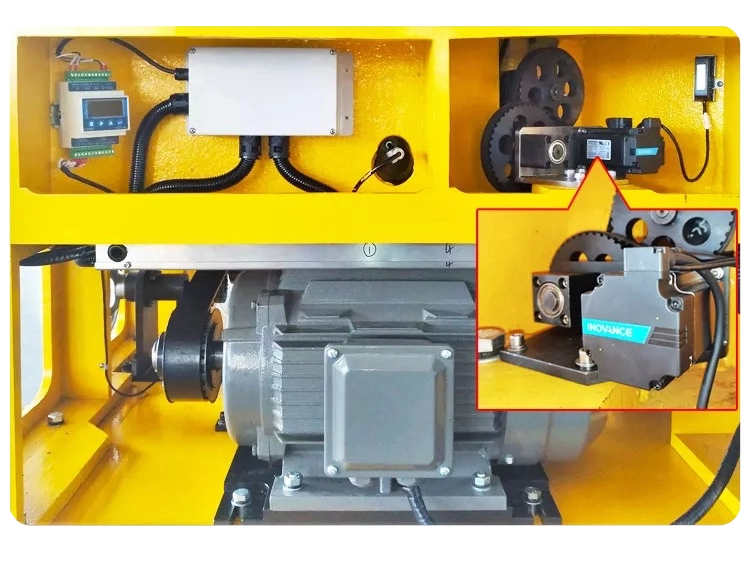 Servo motor of the tablet press machine